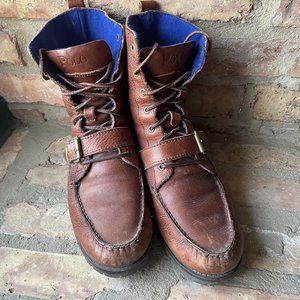 Polo Ralph Lauren Men's Leather Ranger Boots